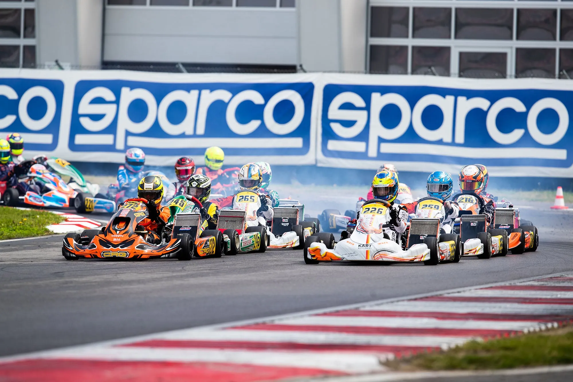002445 Sparco Karting Wasserdichte Regenstiefel
