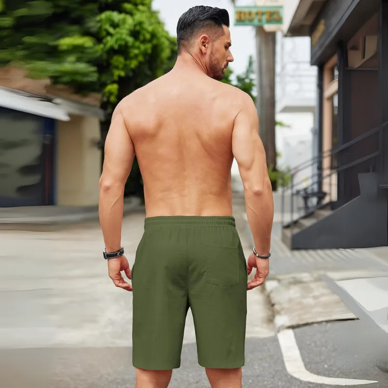 2 Pack Casual Linen Vacation Shorts – Your Perfect Summer Essential