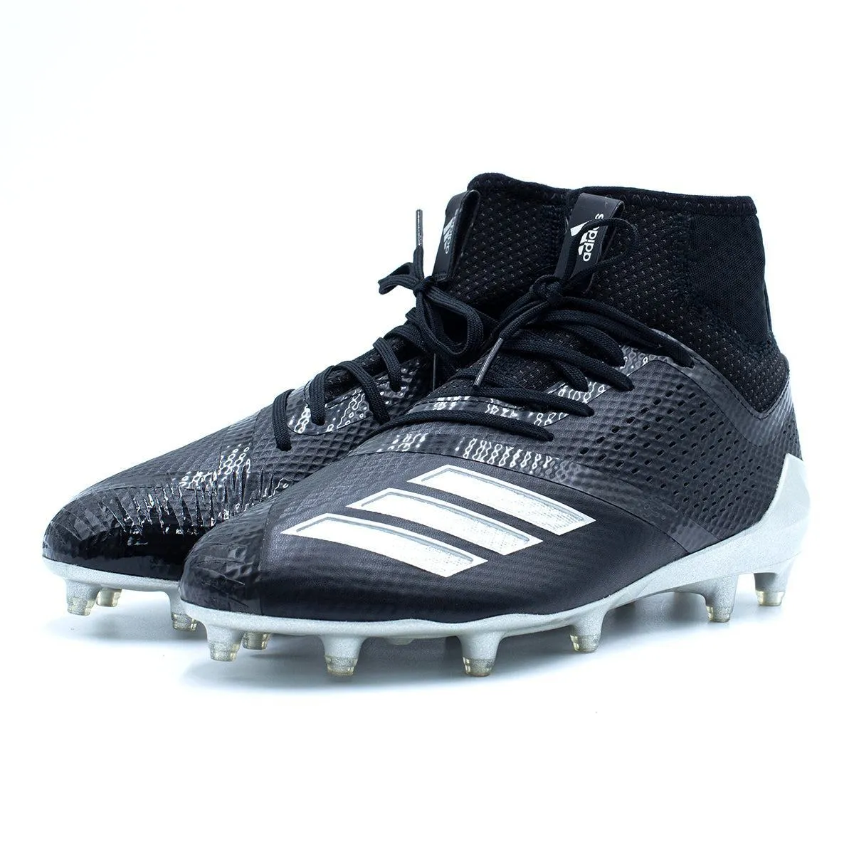 Adidas Adizero 5Star 7.0 Football Sport Shoes Leather Black Colour For Men