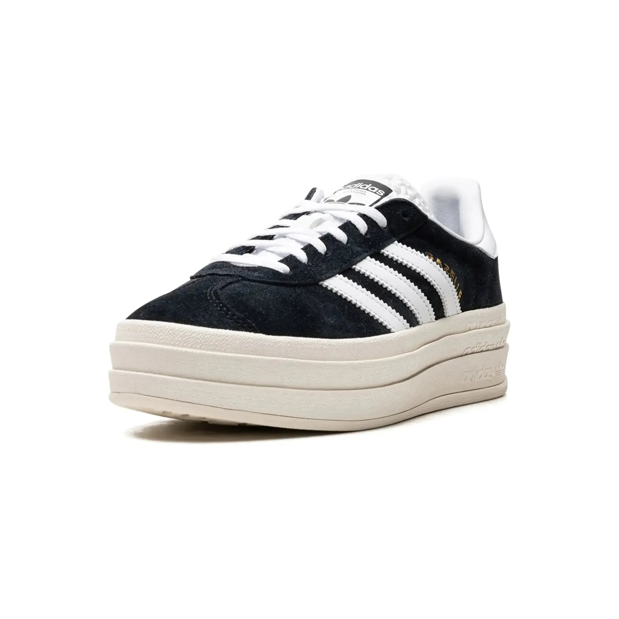 Adidas Gazelle Bold Core "Black White"