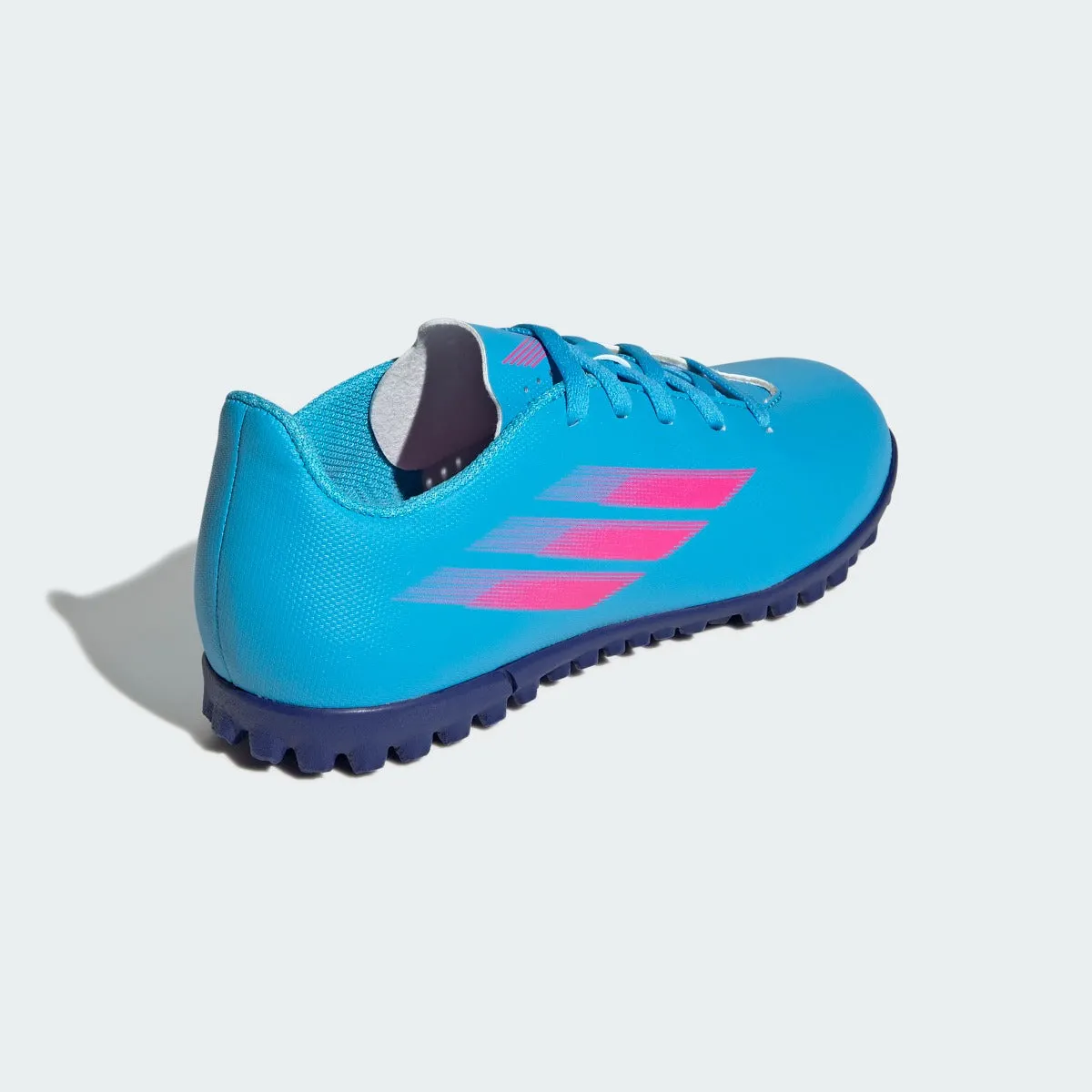 adidas Kids X Speedflow .4 Turf - Sky Rush-Shock Pink