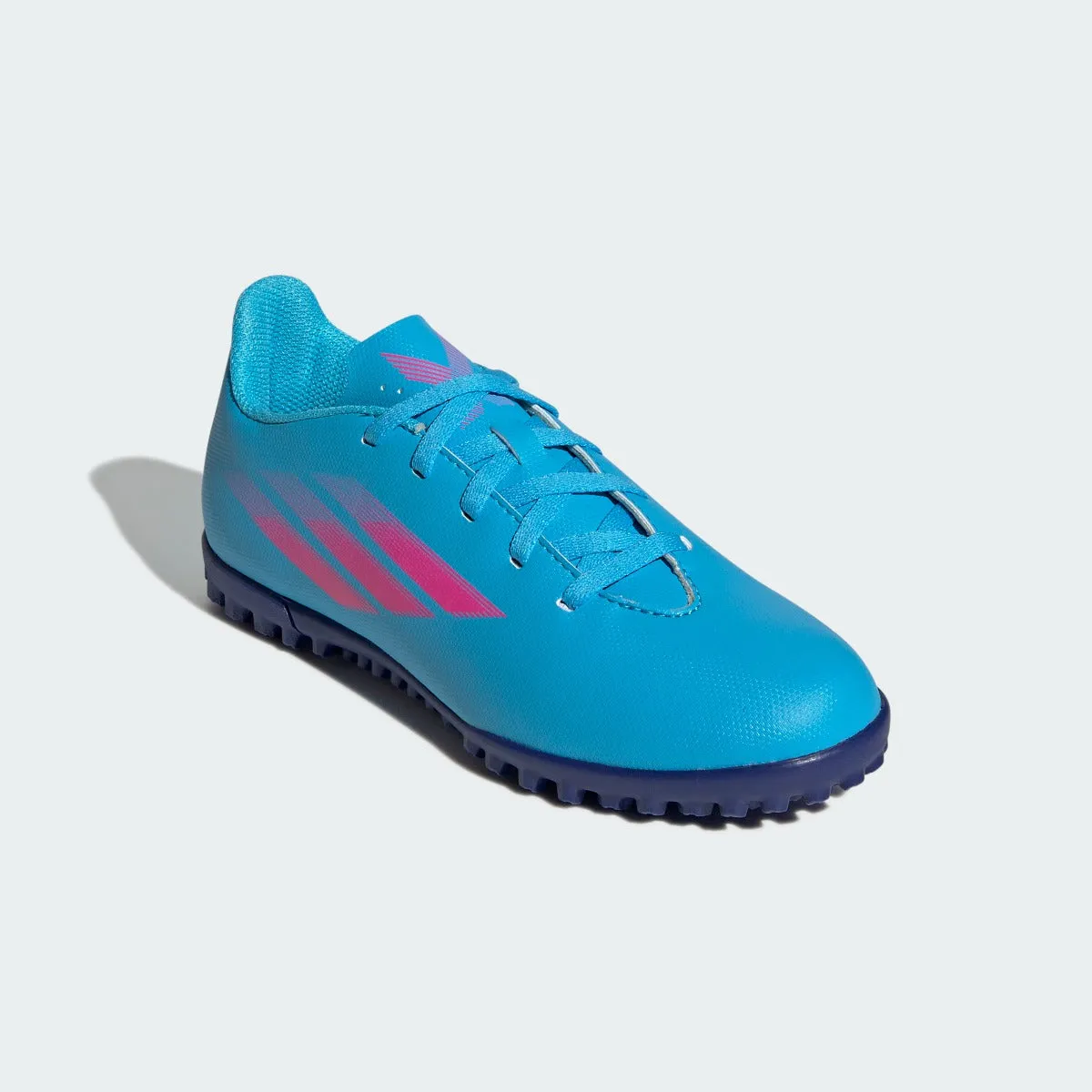 adidas Kids X Speedflow .4 Turf - Sky Rush-Shock Pink