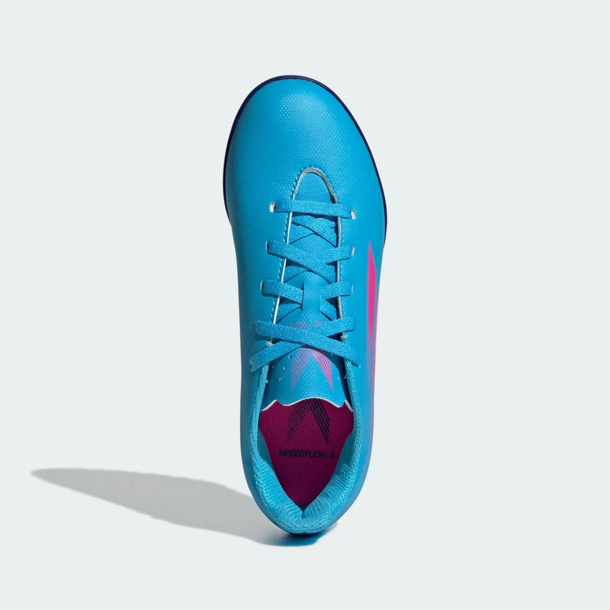 adidas Kids X Speedflow .4 Turf - Sky Rush-Shock Pink