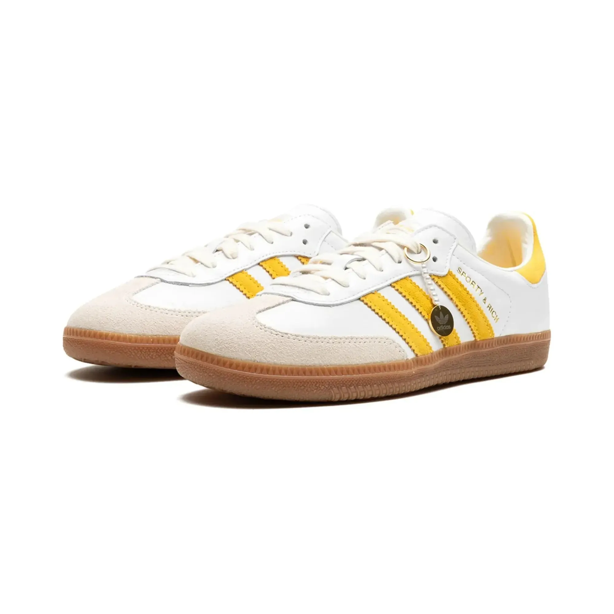 Adidas Samba Sporty & Rich "White Bold Gold"