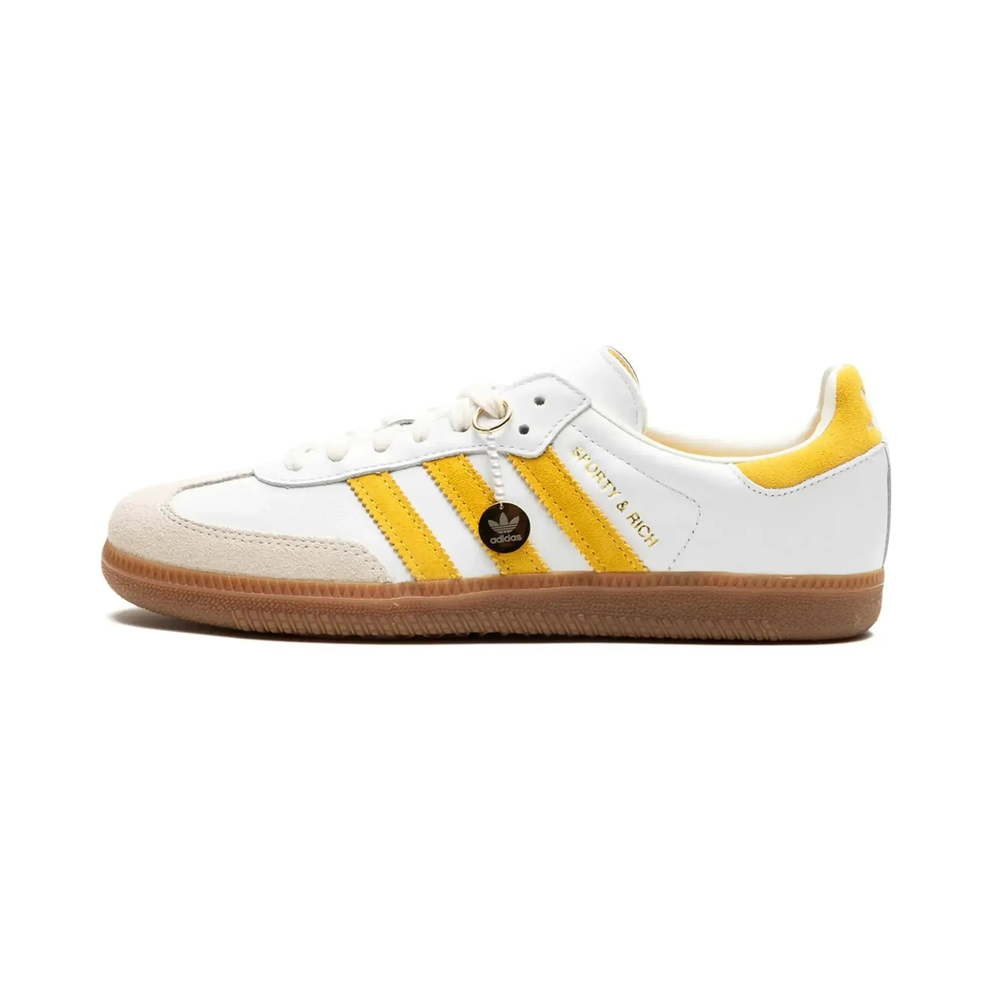 Adidas Samba Sporty & Rich "White Bold Gold"