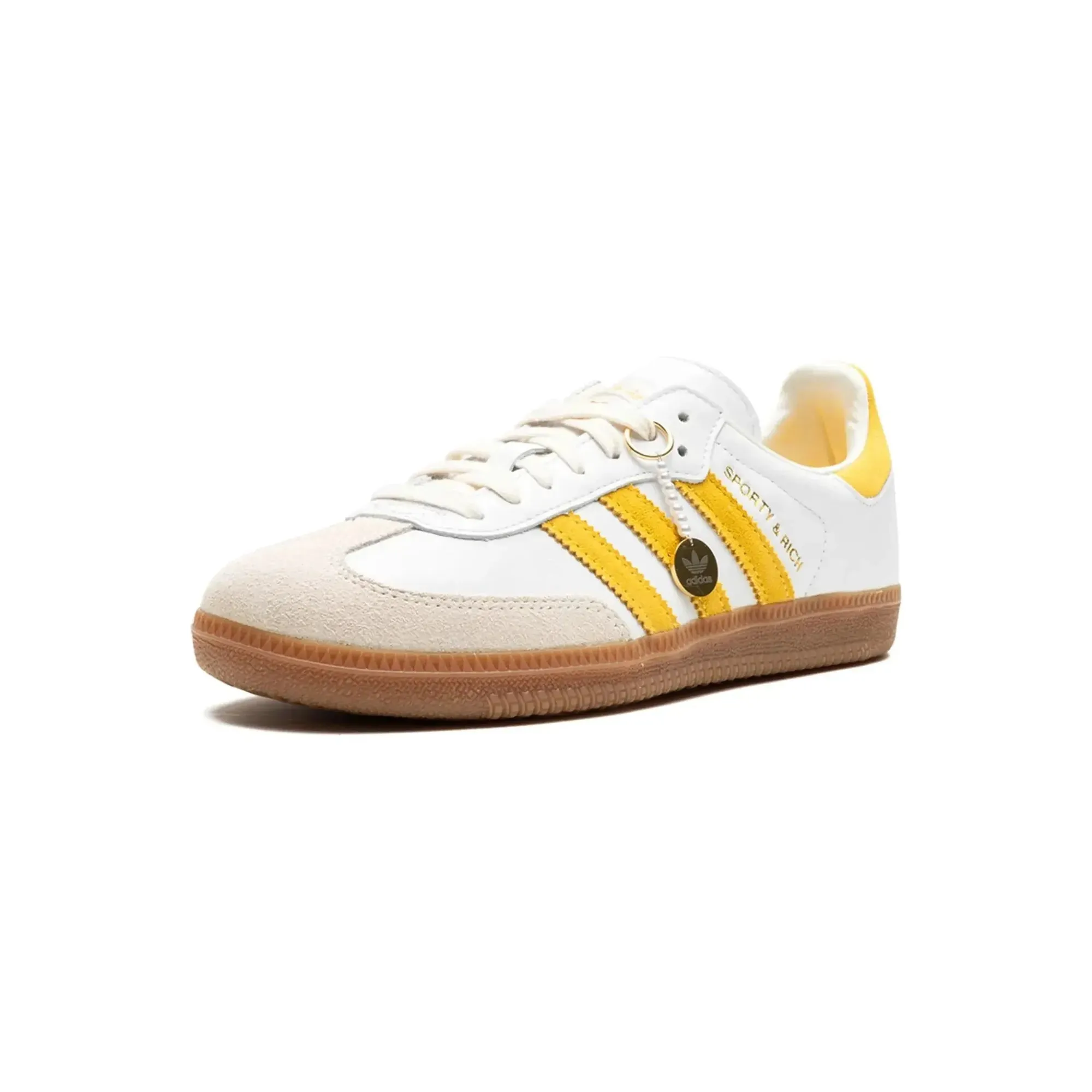 Adidas Samba Sporty & Rich "White Bold Gold"