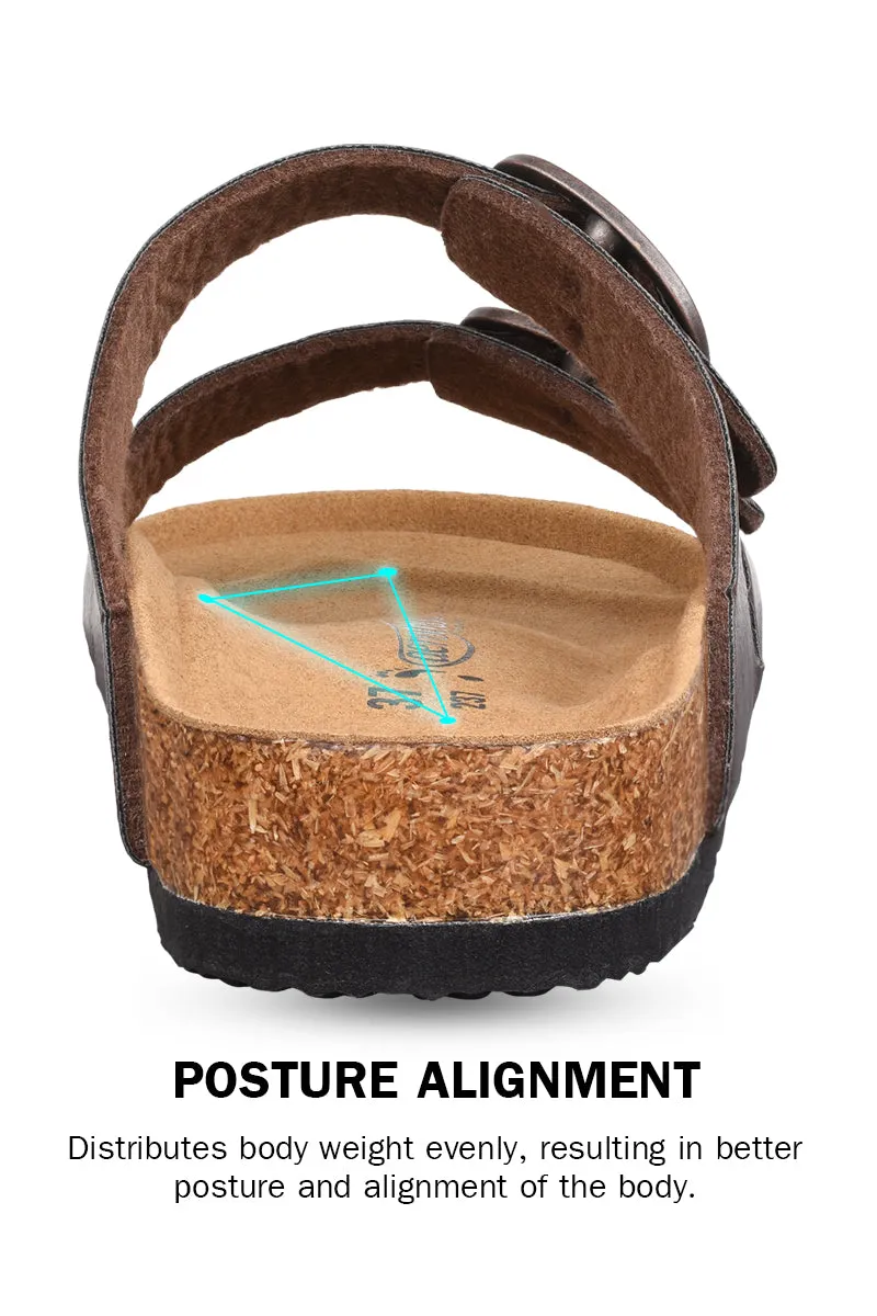 Aerothotic - Arete Soft Footbed Women Cork Slide Sandals