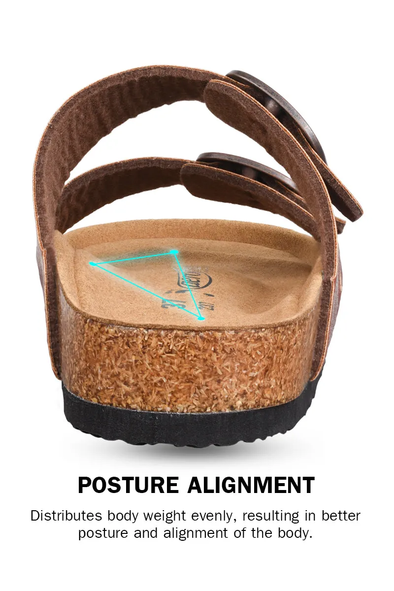 Aerothotic - Arete Soft Footbed Women Cork Slide Sandals
