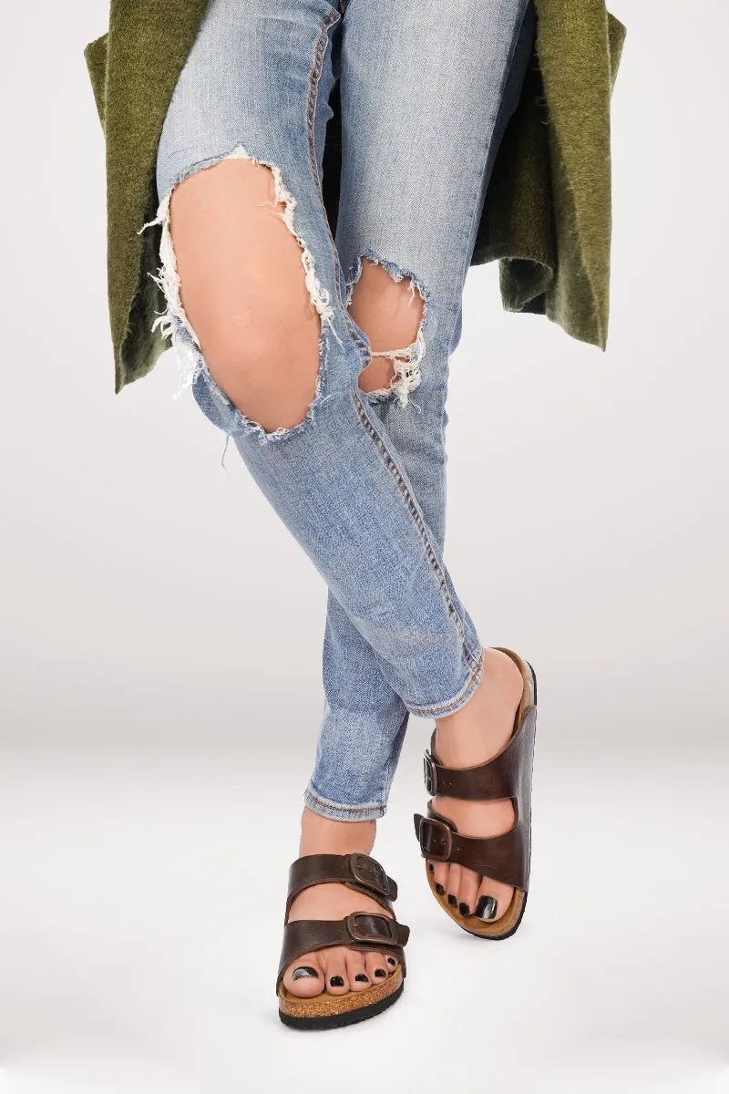 Aerothotic - Arete Soft Footbed Women Cork Slide Sandals