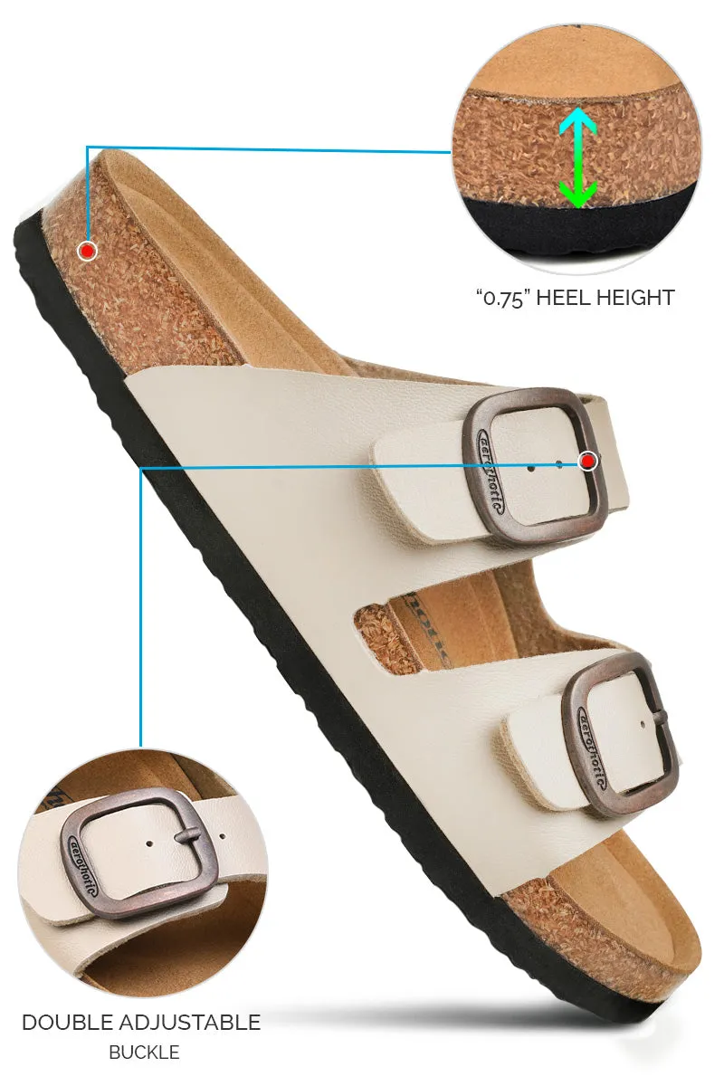 Aerothotic - Arete Soft Footbed Women Cork Slide Sandals