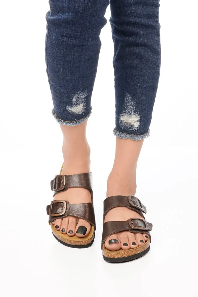 Aerothotic - Arete Soft Footbed Women Cork Slide Sandals