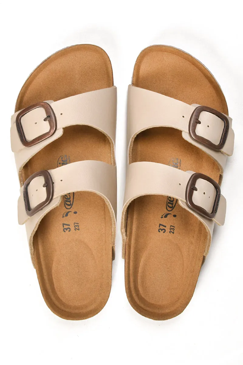 Aerothotic - Arete Soft Footbed Women Cork Slide Sandals
