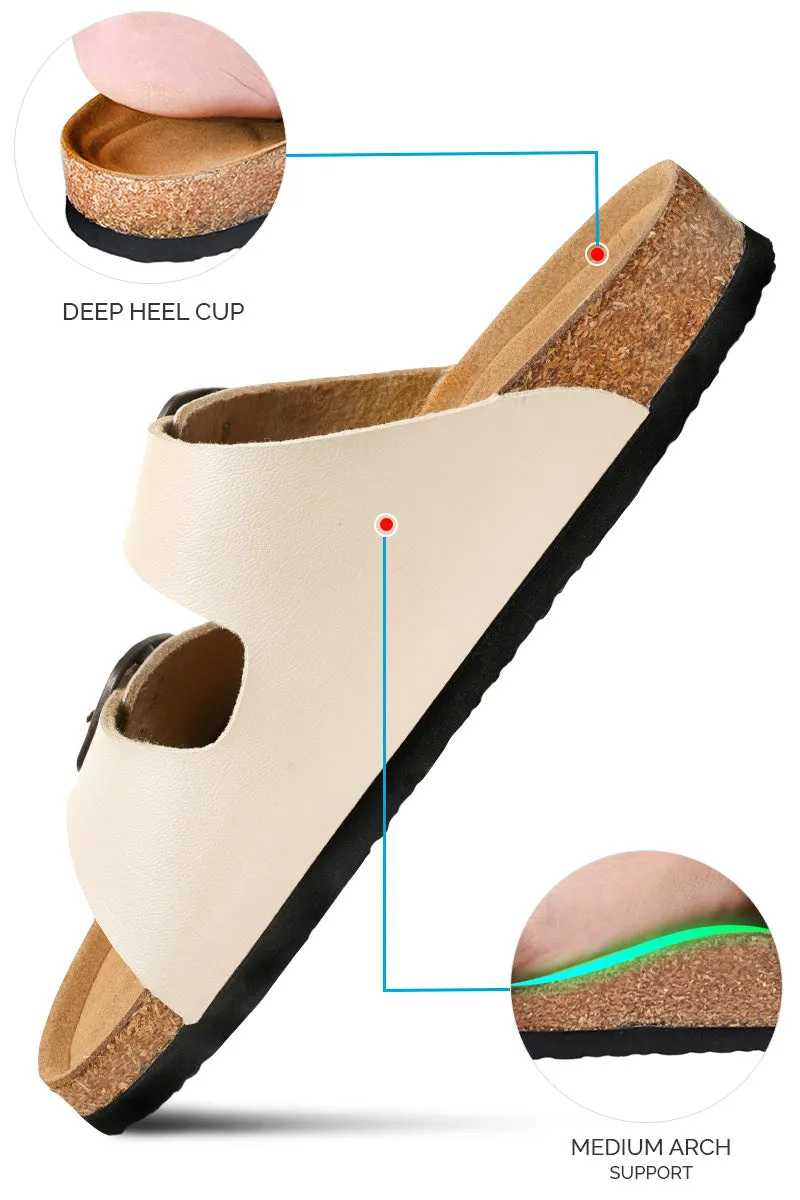 Aerothotic - Arete Soft Footbed Women Cork Slide Sandals