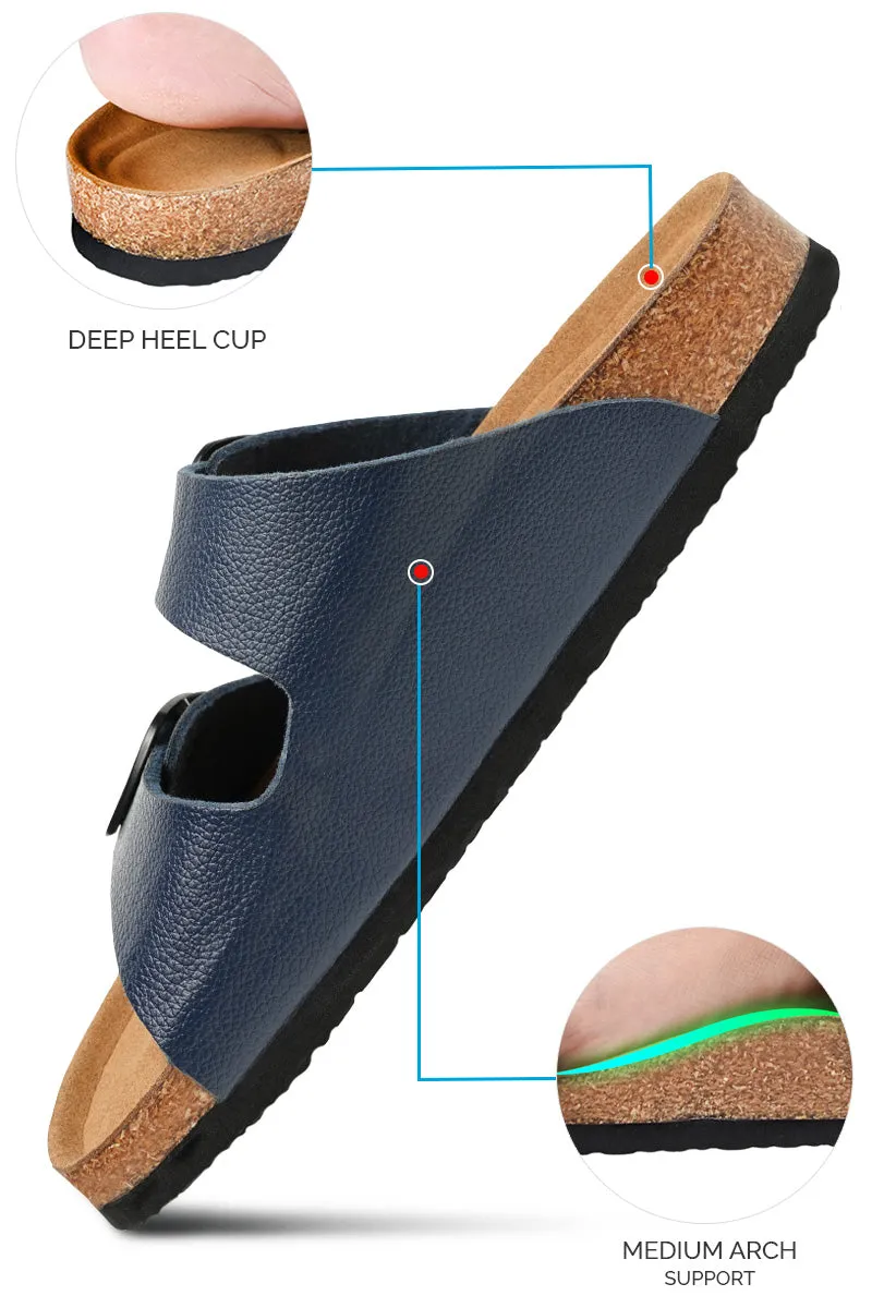 Aerothotic - Arete Soft Footbed Women Cork Slide Sandals