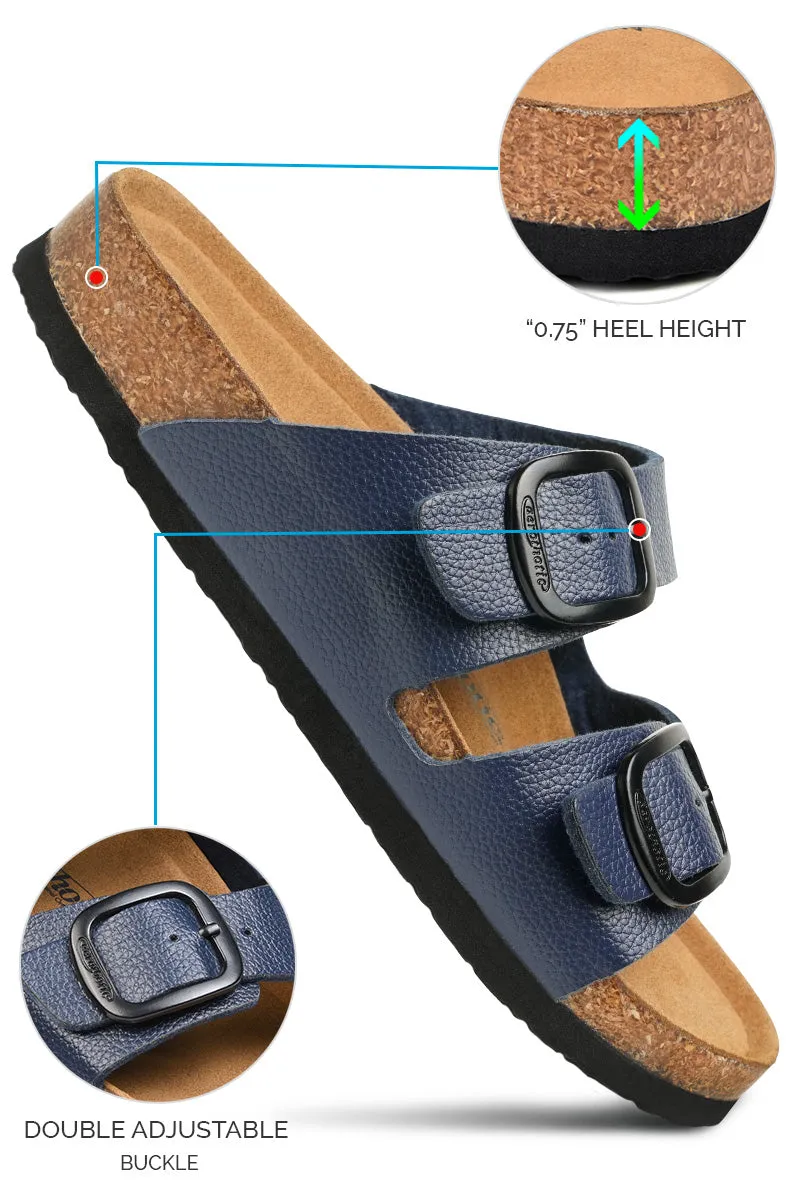 Aerothotic - Arete Soft Footbed Women Cork Slide Sandals