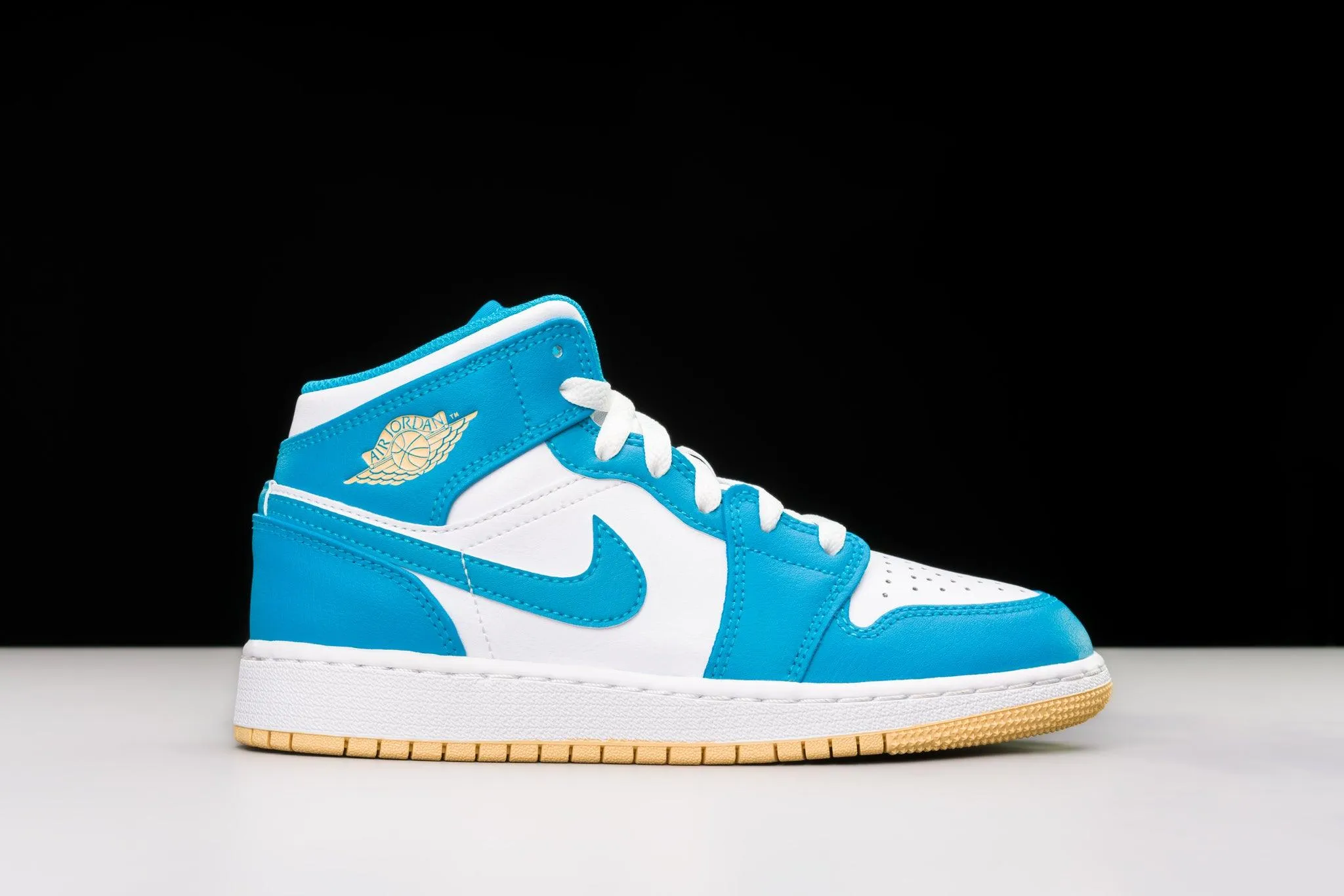 Air Jordan 1 Mid Aquatone (GS)