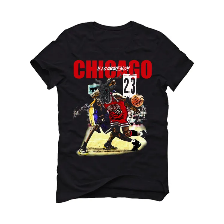 Air Jordan 8 Playoffs - Black T-Shirt (Chicago 23)