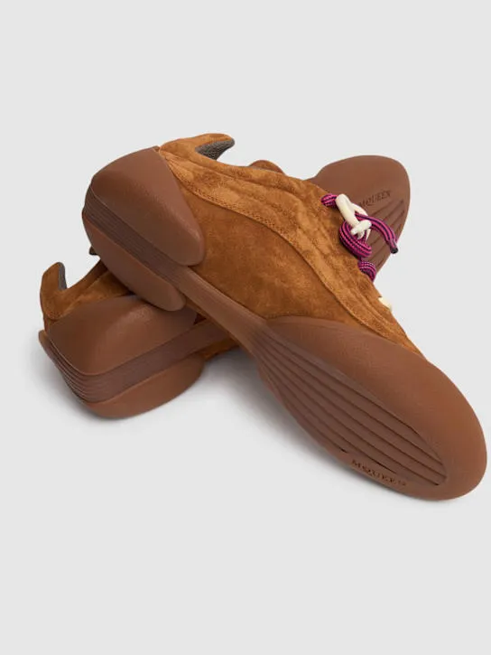 Alexander McQueen   Flexion leather sneakers 