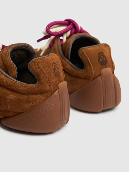 Alexander McQueen   Flexion leather sneakers 