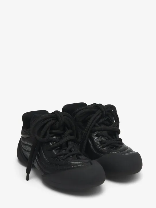 Alexander McQueen   Flexion leather sneakers 