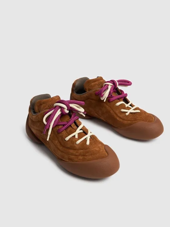 Alexander McQueen   Flexion leather sneakers 