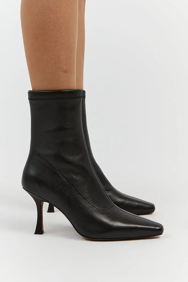 ALIAS MAE CARMEN BLACK LEATHER BOOT