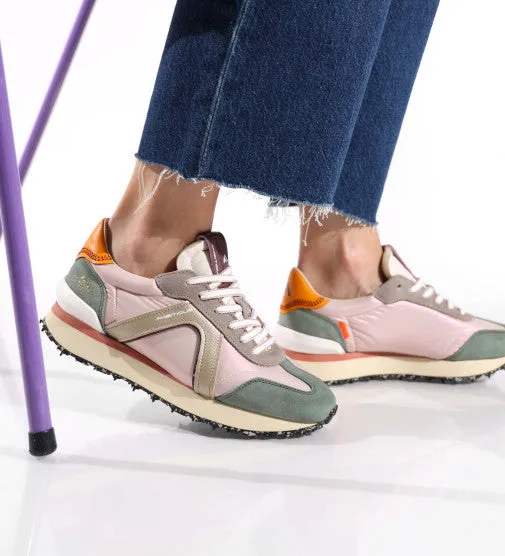 Ambitious Rhome Retro Runner Wmns Sneaker Rose Combi