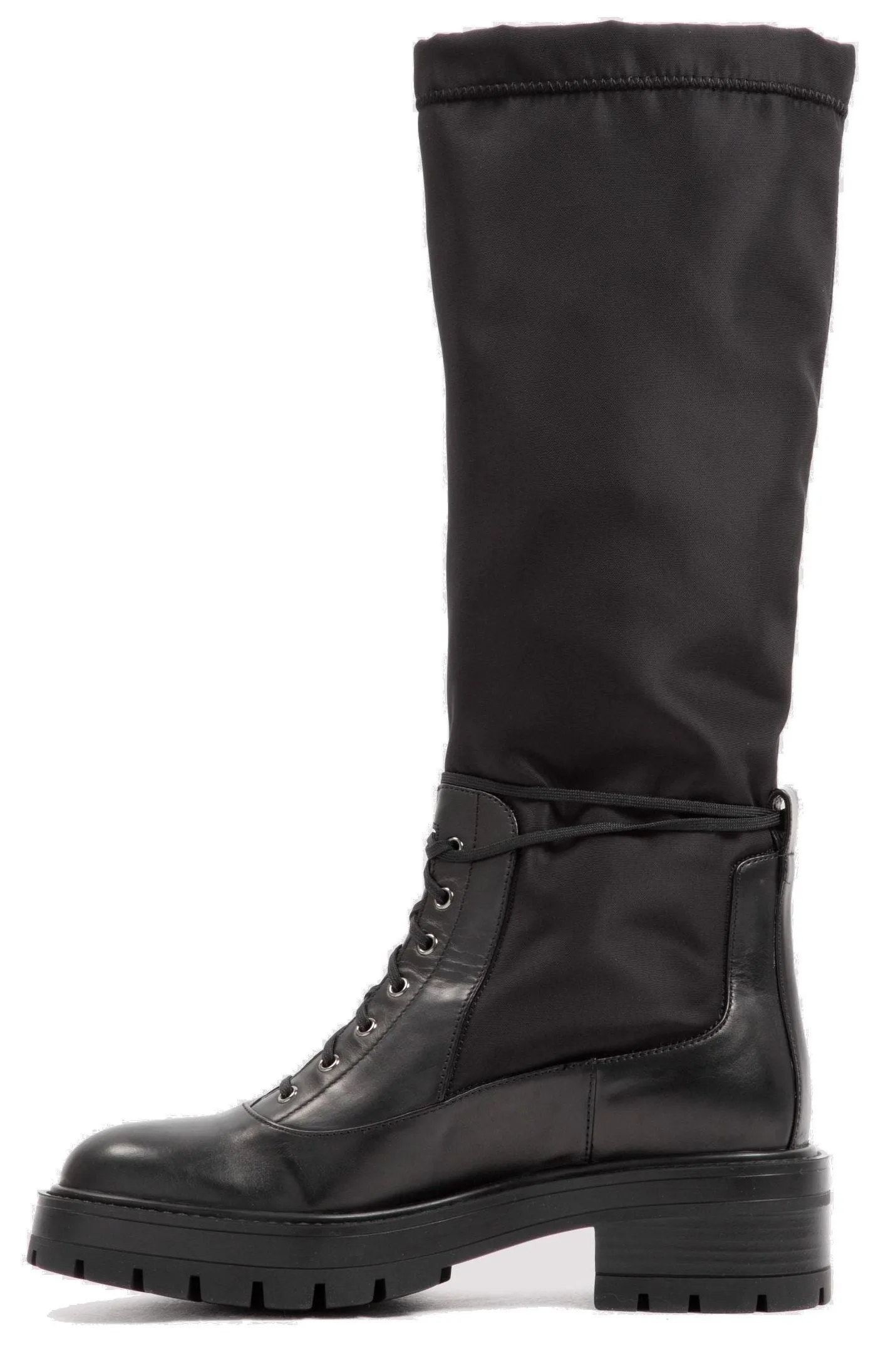 Aquazzura Lace-Up Rain Boots