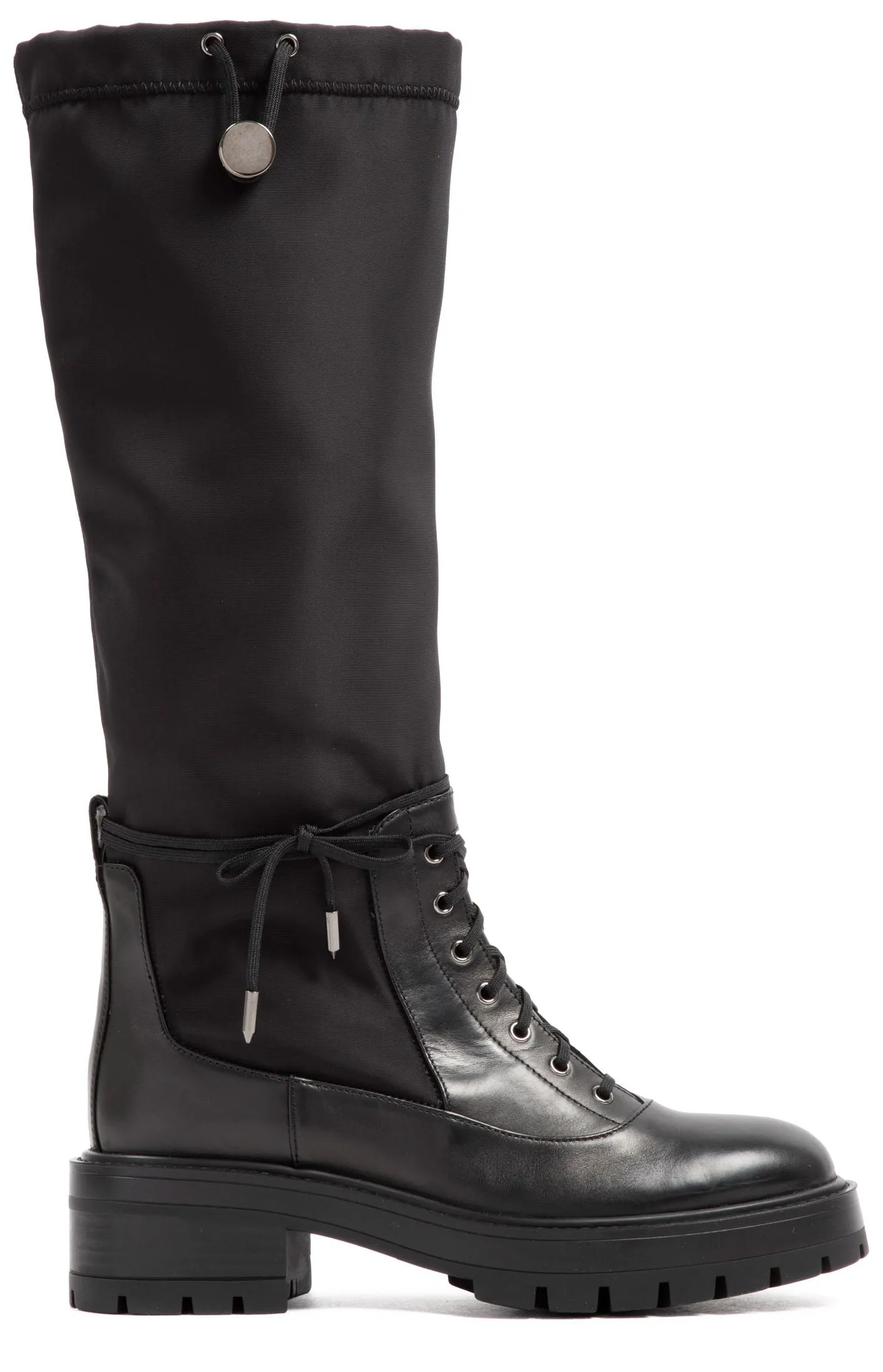 Aquazzura Lace-Up Rain Boots
