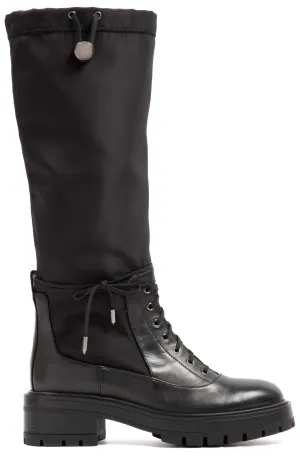 Aquazzura Lace-Up Rain Boots
