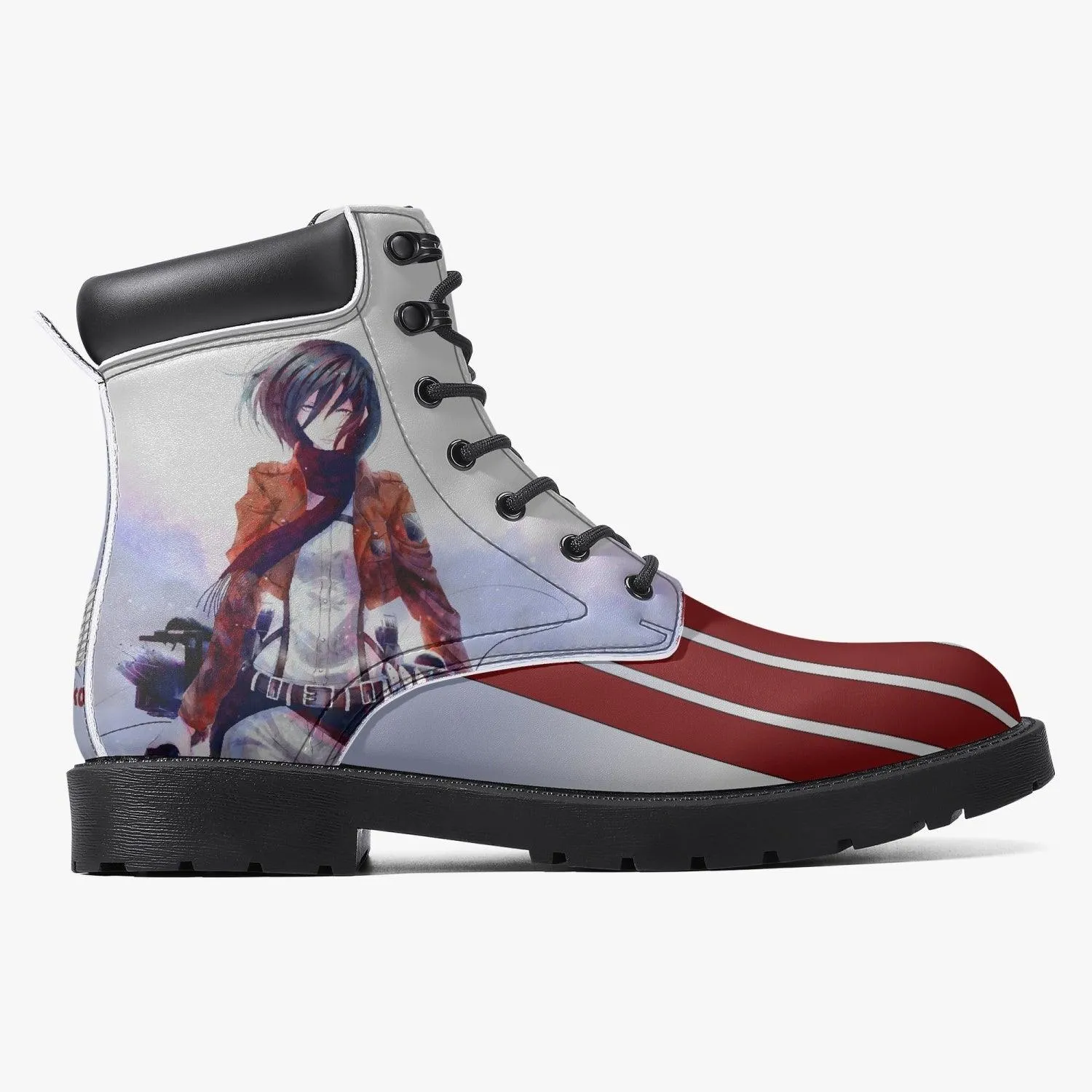 Attack On Titan Mikasa Ackerman All-Season Anime Boots