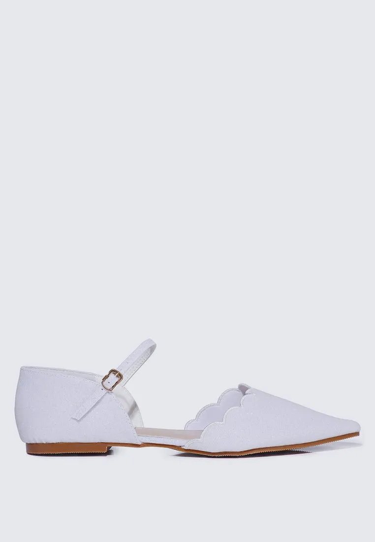 Azzurra Comfy Ballerina In Ivory