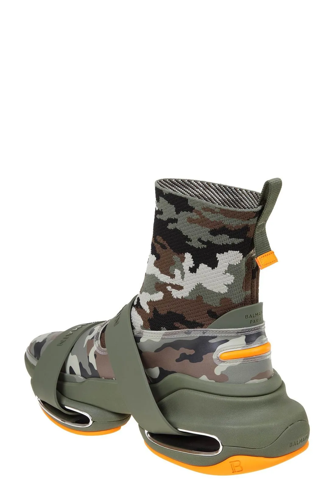 Balmain B-Bold Camouflage Sneakers