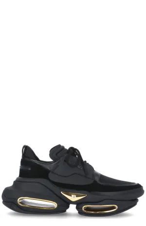 Balmain B-Bold Lace-Up Sneakers