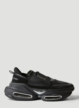 Balmain B-Bold Leather Sneakers