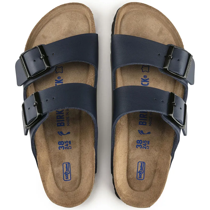 'Birkenstock' Women's Arizona Birko-Flor® Sandal - Blue