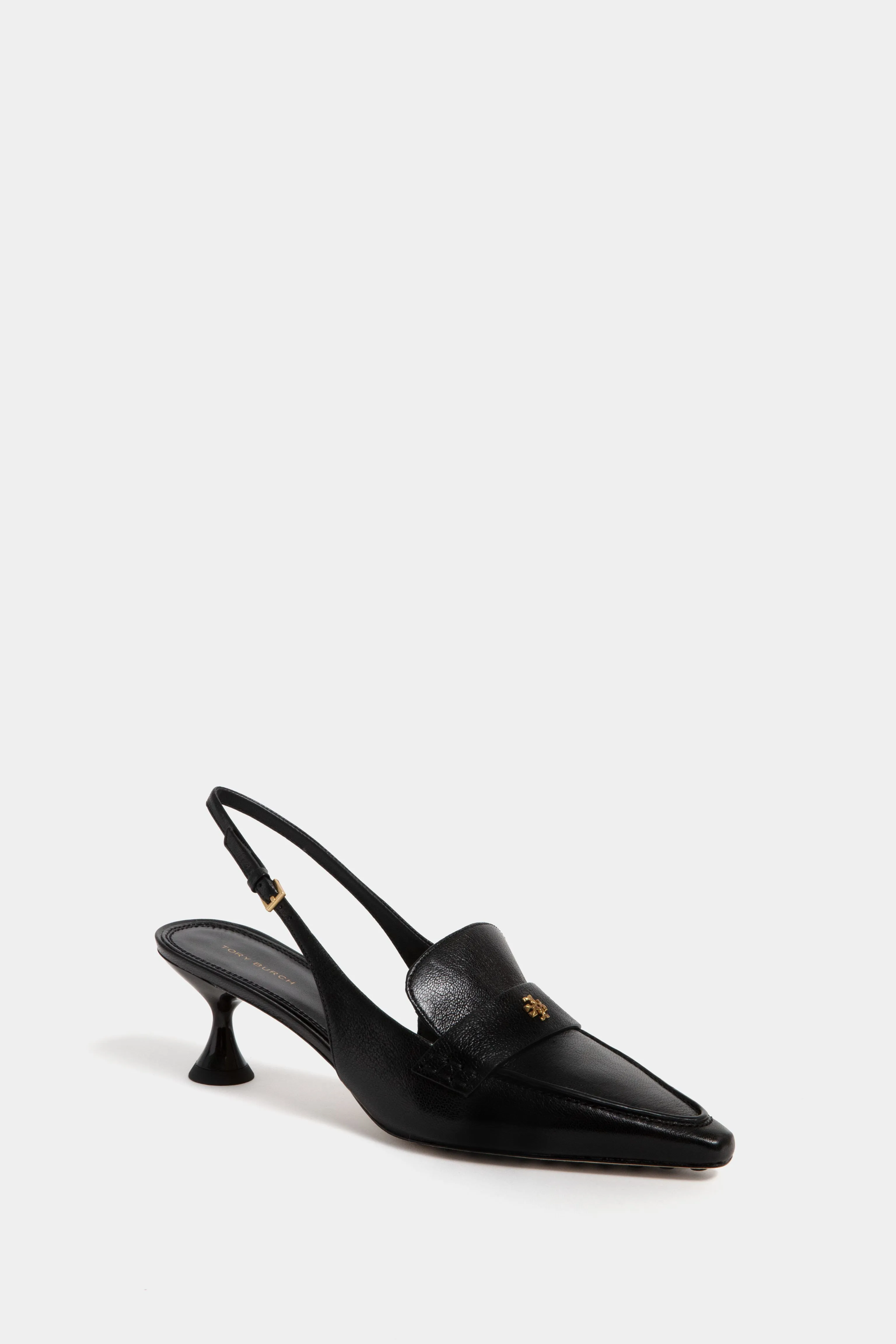 Black Ballet Pointed Slingback