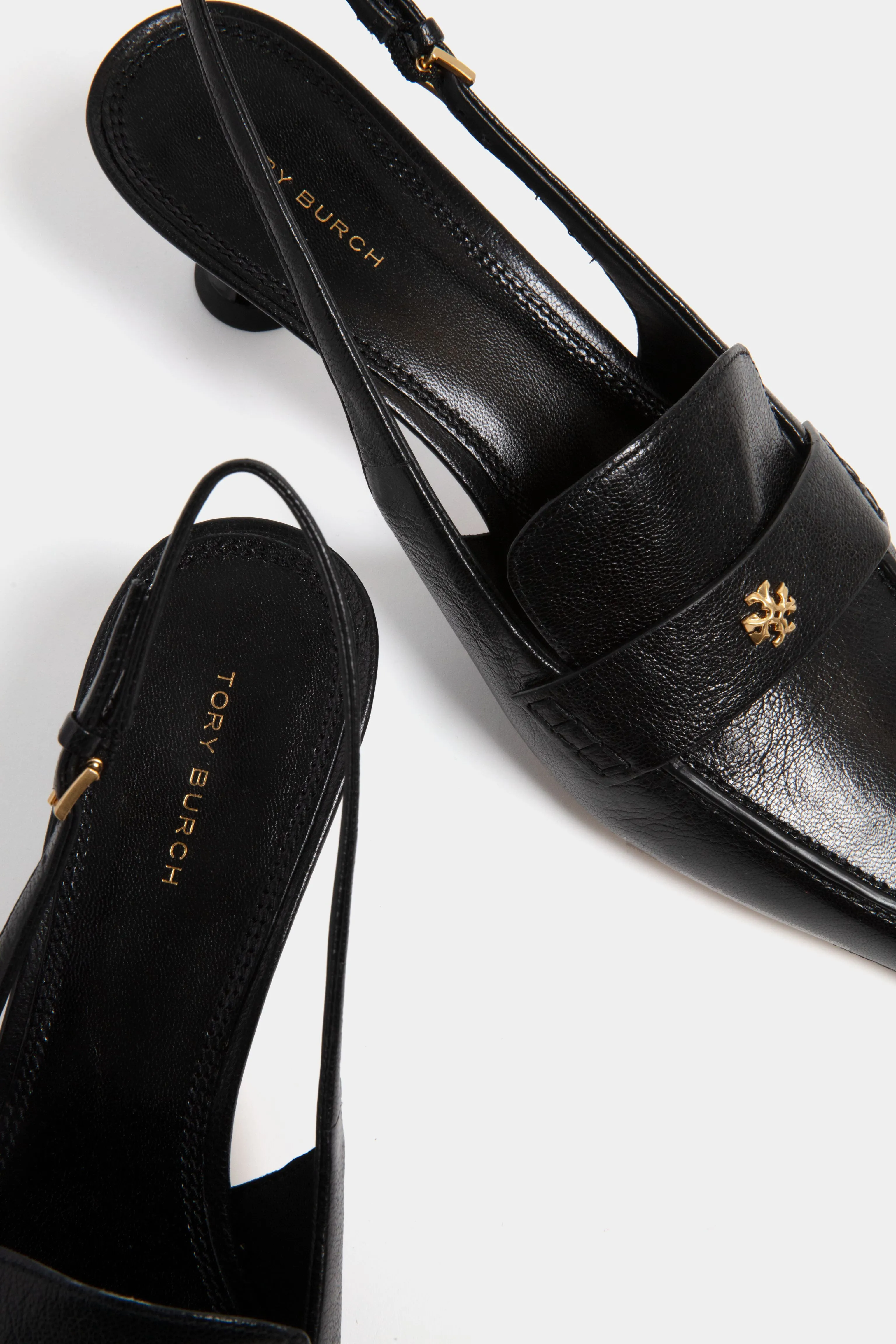 Black Ballet Pointed Slingback