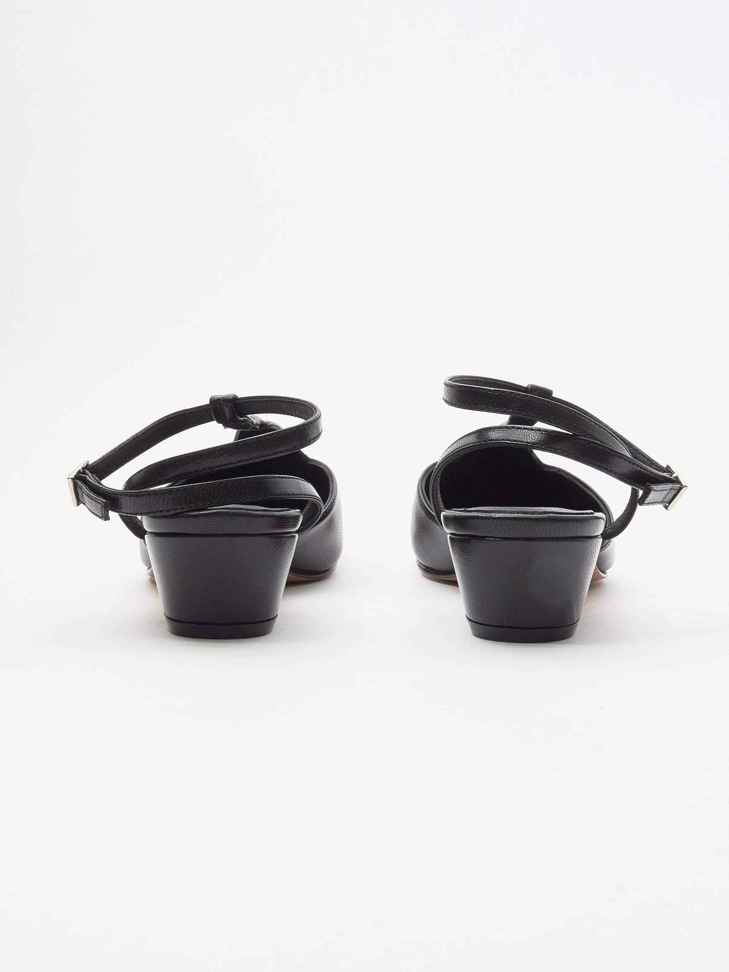 Black Shock Heel