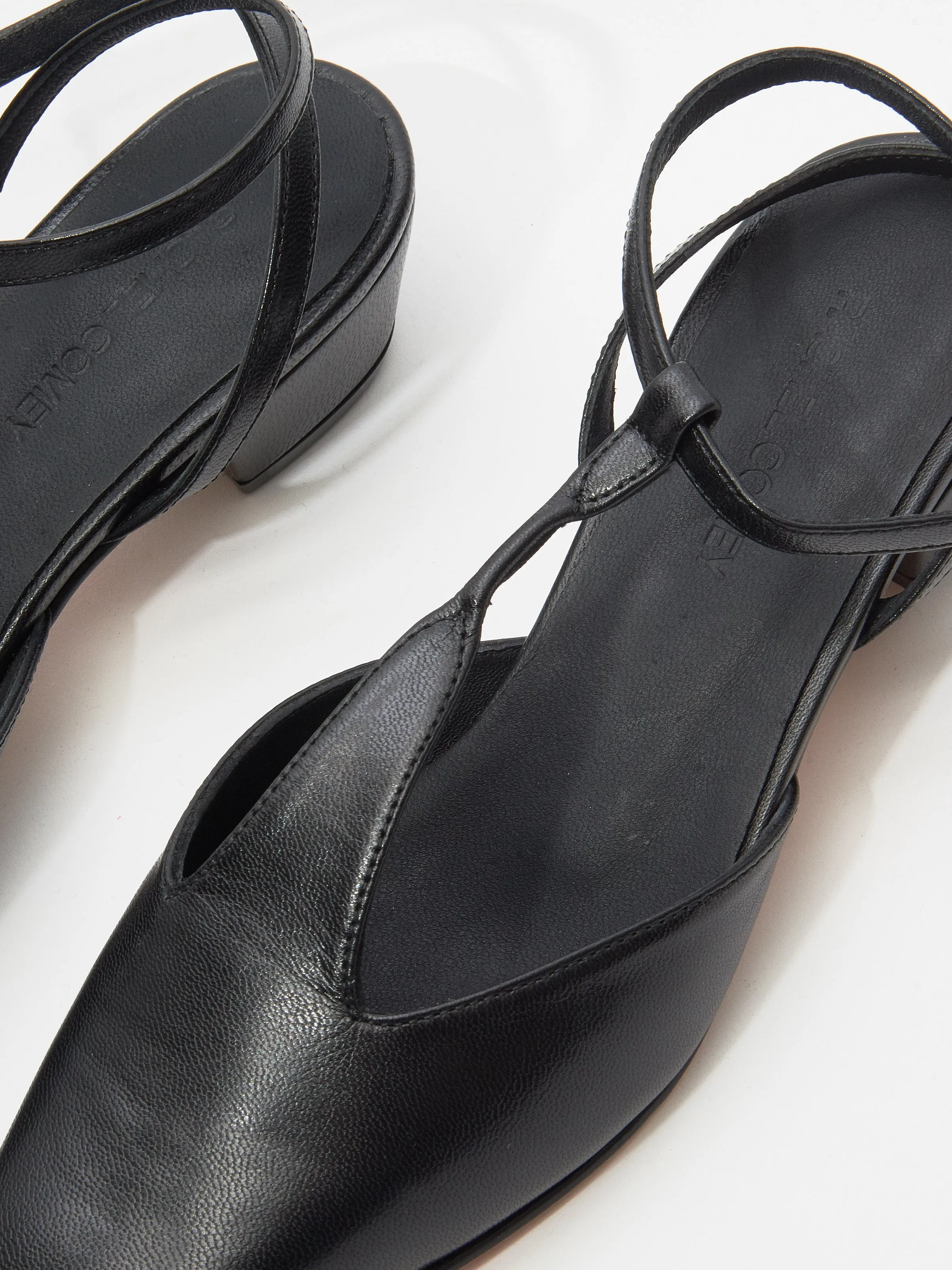 Black Shock Heel