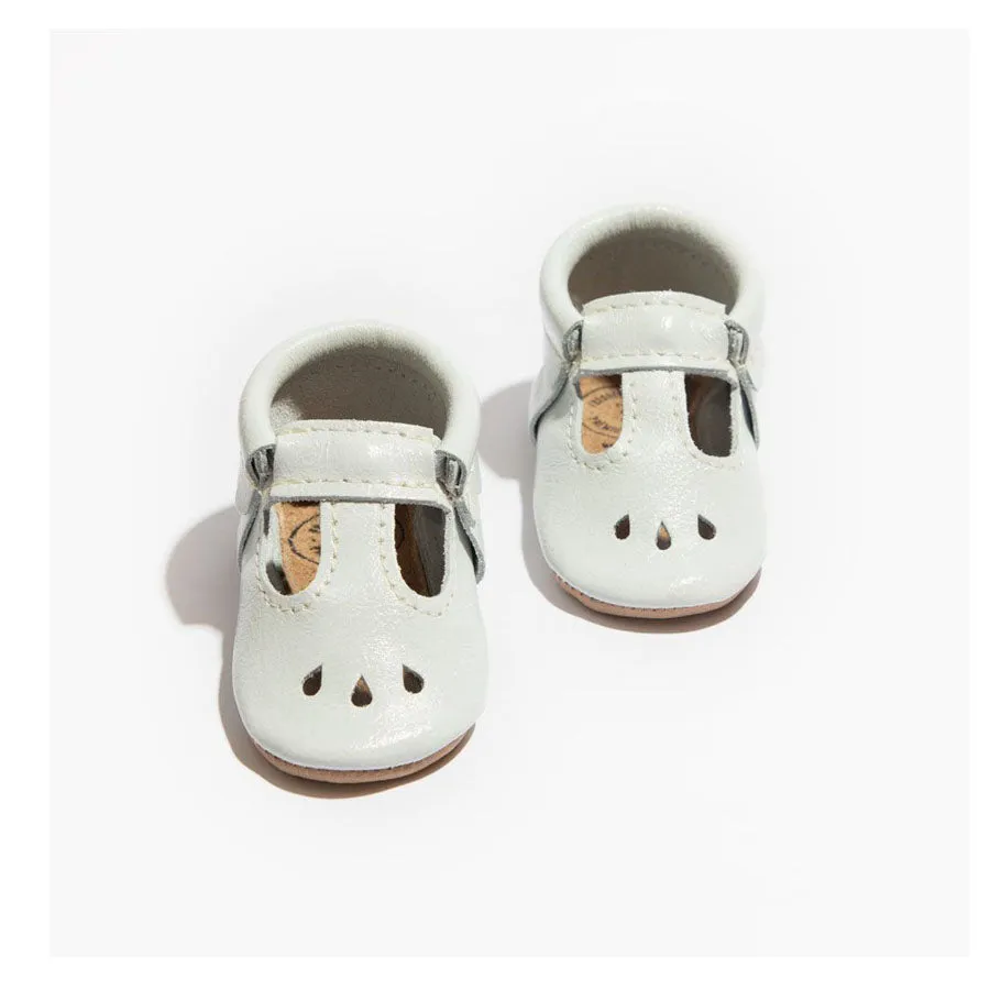 Blanc Patent Mary Jane Mini Sole