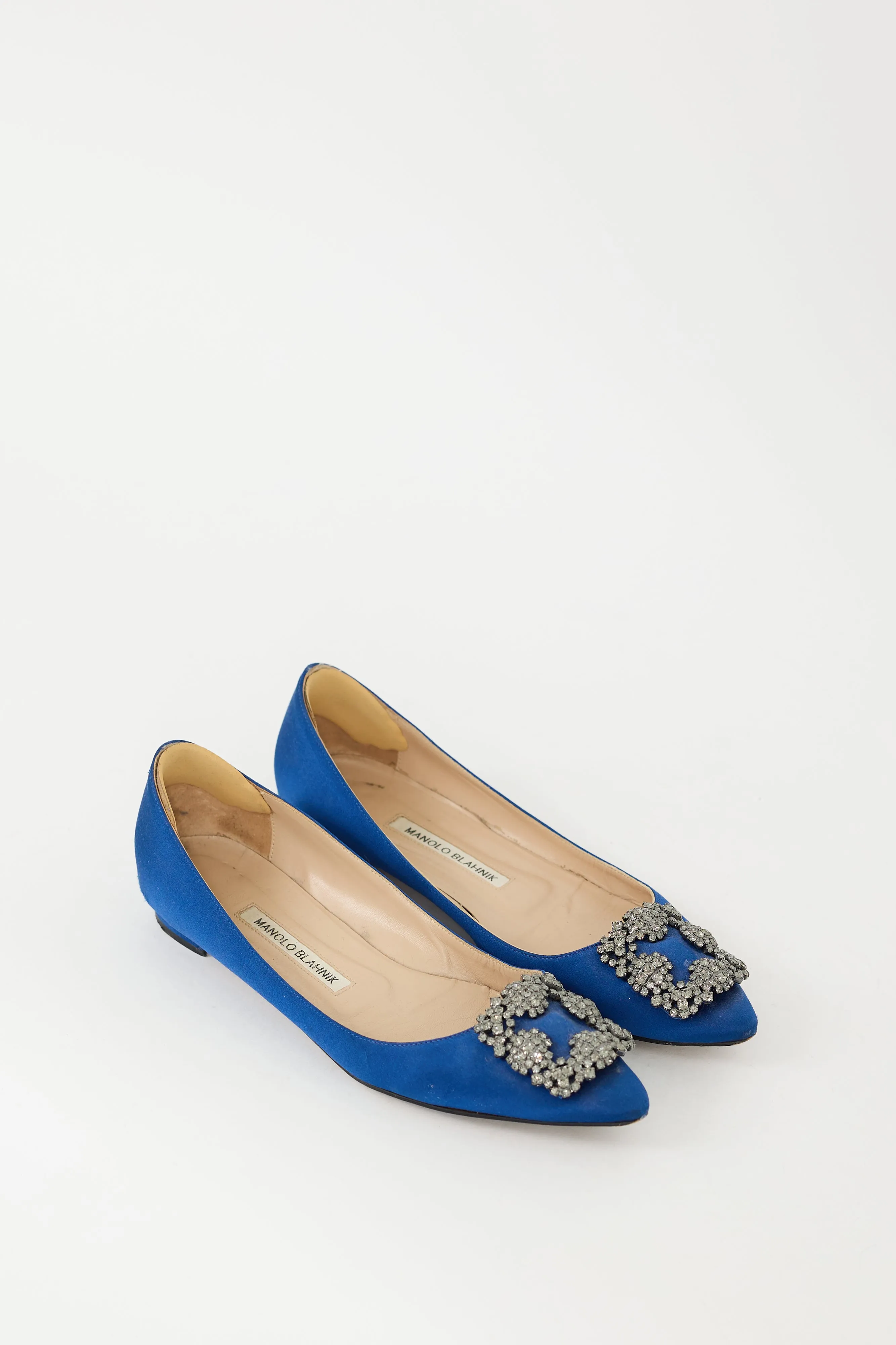 Blue Satin Hangisi Flat