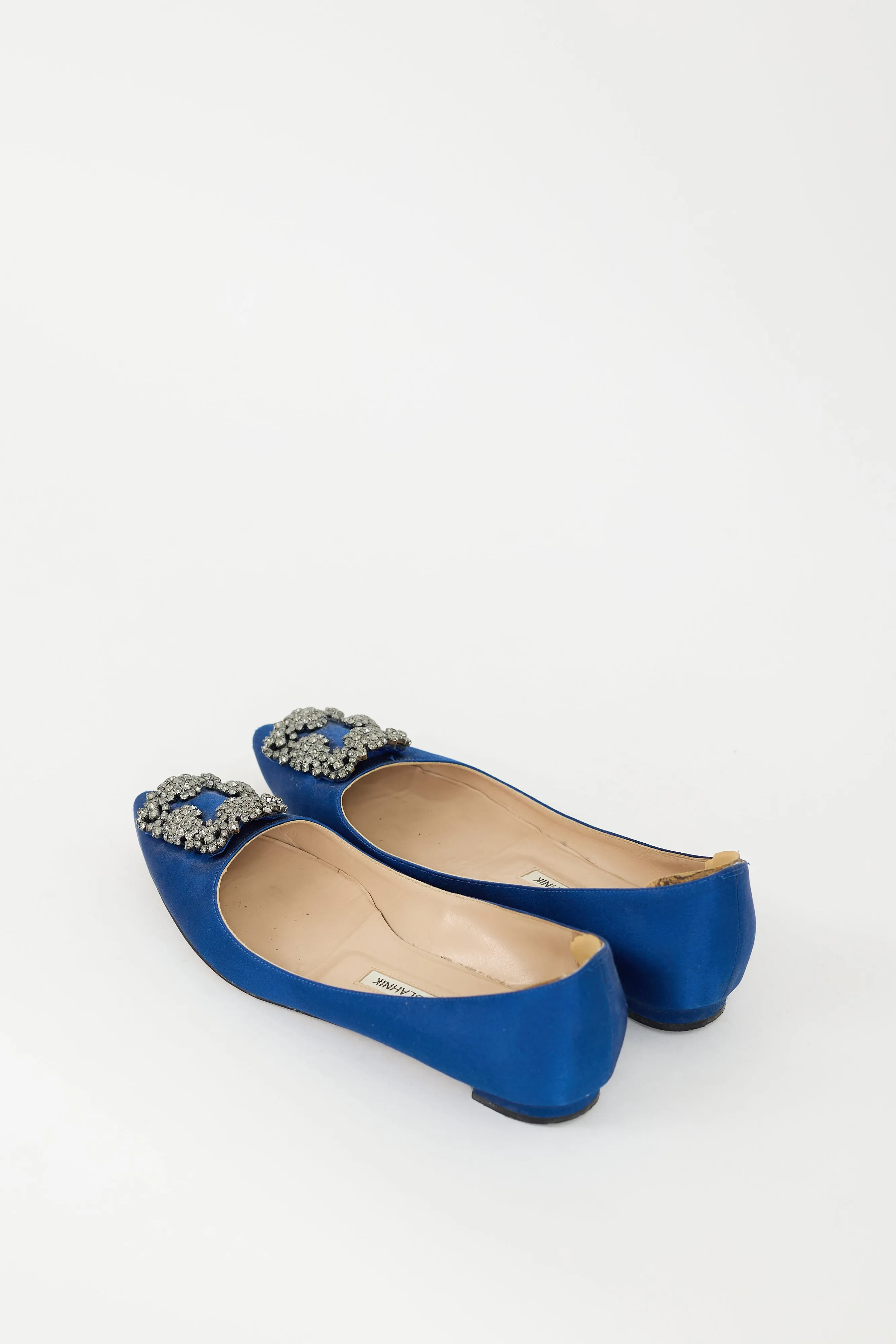 Blue Satin Hangisi Flat