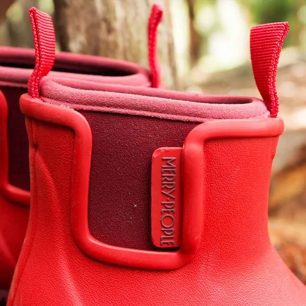 Bobbi Kids Wellington Boot // Chilli Red