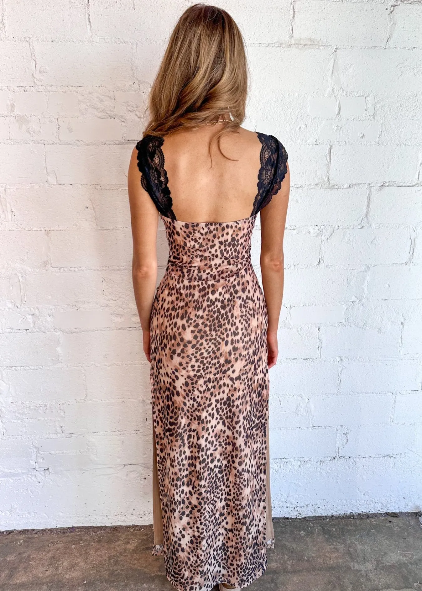 Bold Spots Maxi Dress