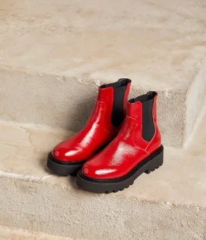 Boots crantées Nadège