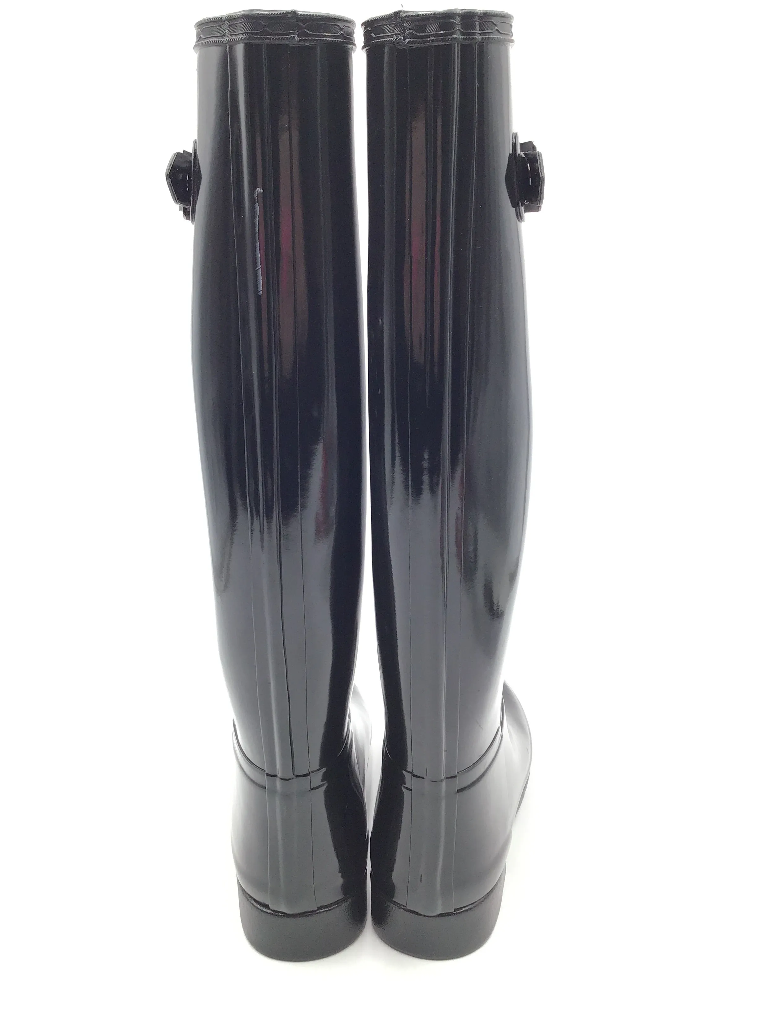 Boots Rain By Hunter In Black, Size: 9