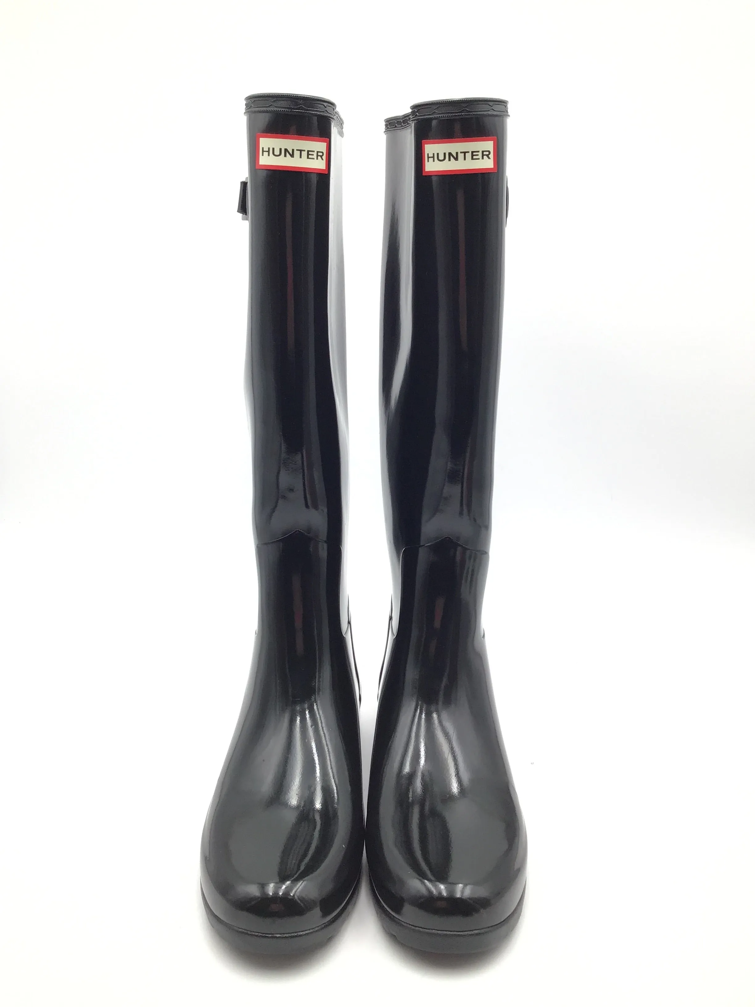 Boots Rain By Hunter In Black, Size: 9