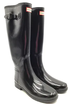 Boots Rain By Hunter In Black, Size: 9
