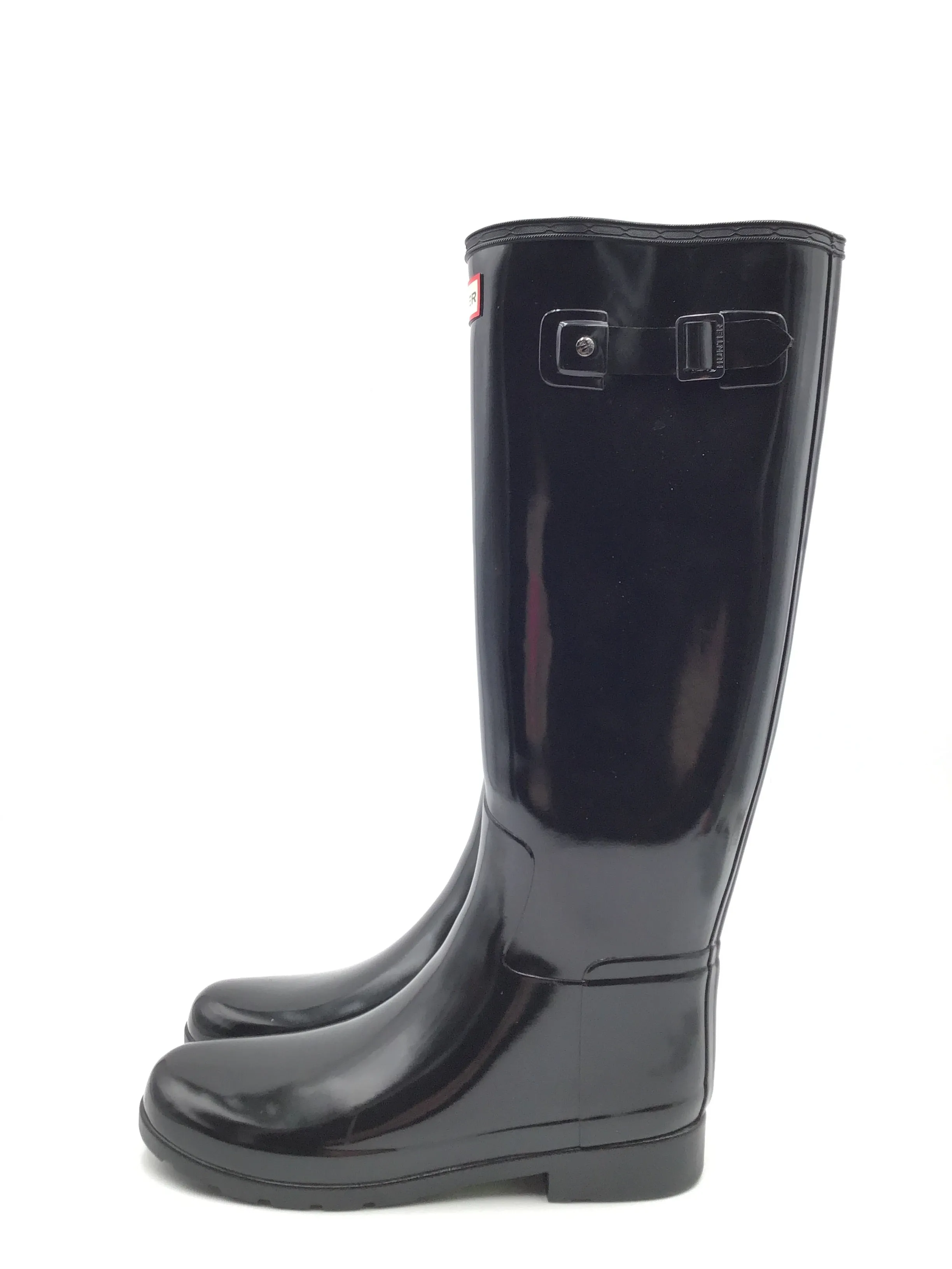 Boots Rain By Hunter In Black, Size: 9